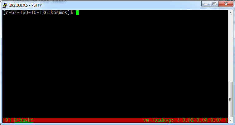 tmux shell